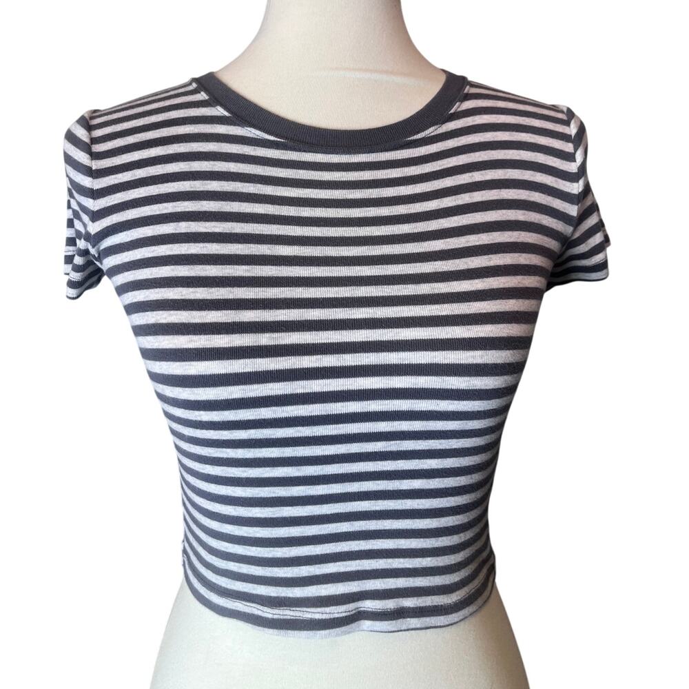 Hollister Striped Crop Top